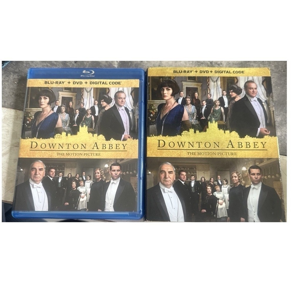 Downton Abbey The Motion Picture Blu-ray DVD Digital Combo Pack Slipcover
